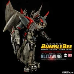 Vendor-unknown ThreeA Transformers Bumblebee (2018) Blitzwing Premium Scale Die-Cast Metal Collectible Figure