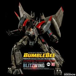 Vendor-unknown ThreeA Transformers Bumblebee (2018) Blitzwing Premium Scale Die-Cast Metal Collectible Figure