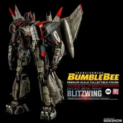 Vendor-unknown ThreeA Transformers Bumblebee (2018) Blitzwing Premium Scale Die-Cast Metal Collectible Figure