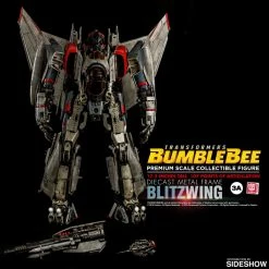 Vendor-unknown ThreeA Transformers Bumblebee (2018) Blitzwing Premium Scale Die-Cast Metal Collectible Figure