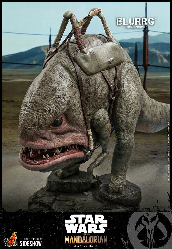 Maybang's Collectibles Hot Toys Star Wars The Mandalorian - Television Masterpiece Series Blurrg 1/6 Scale Collectible Figure 5 Maybang's Collectibles Hot Toys Star Wars The Mandalorian - Television Masterpiece Series Blurrg 1/6 Scale Collectible Figure