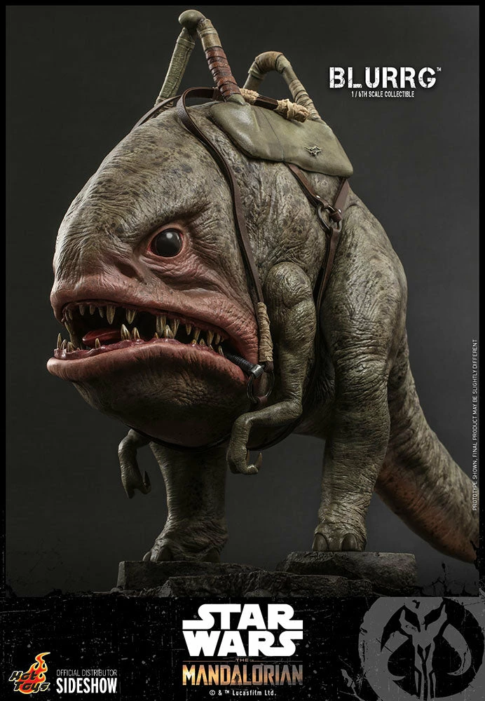 Maybang's Collectibles Hot Toys Star Wars The Mandalorian - Television Masterpiece Series Blurrg 1/6 Scale Collectible Figure 9 Maybang's Collectibles Hot Toys Star Wars The Mandalorian - Television Masterpiece Series Blurrg 1/6 Scale Collectible Figure