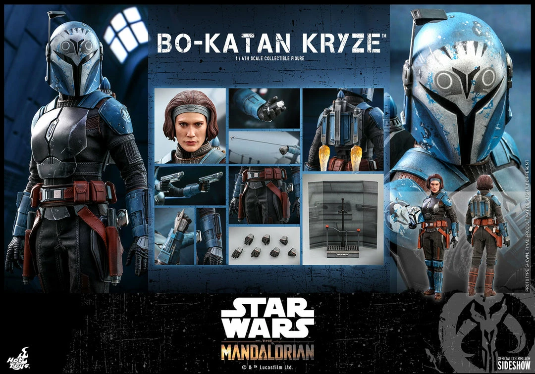 Maybang's Collectibles Hot Toys Star Wars The Mandalorian - Television Masterpiece Series Bo-Katan Kryze 1/6 Scale Collectible Figure 26 Maybang's Collectibles Hot Toys Star Wars The Mandalorian - Television Masterpiece Series Bo-Katan Kryze 1/6 Scale Collectible Figure