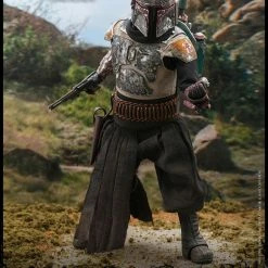 Maybang's Collectibles Hot Toys Star Wars The Mandalorian - Television Masterpiece Series Boba Fett (Deluxe Version) 2 Pack 1/6 Scale 12