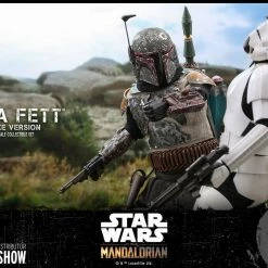 Maybang's Collectibles Hot Toys Star Wars The Mandalorian - Television Masterpiece Series Boba Fett (Deluxe Version) 2 Pack 1/6 Scale 12