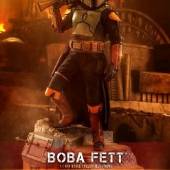 Maybang's Collectibles Hot Toys Star Wars The Mandalorian Quarter Scale Series - The Book Of Boba Fett Boba Fett (Deluxe Version) 1/4 Quarter Scale Collectible Figure