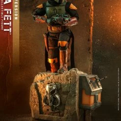 Maybang's Collectibles Hot Toys Star Wars The Mandalorian Quarter Scale Series - The Book Of Boba Fett Boba Fett (Deluxe Version) 1/4 Quarter Scale Collectible Figure 22 Maybang's Collectibles Hot Toys Star Wars The Mandalorian Quarter Scale Series - The Book Of Boba Fett Boba Fett (Deluxe Version) 1/4 Quarter Scale Collectible Figure