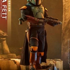 Maybang's Collectibles Hot Toys Star Wars The Mandalorian Quarter Scale Series - The Book Of Boba Fett Boba Fett (Deluxe Version) 1/4 Quarter Scale Collectible Figure 23 Maybang's Collectibles Hot Toys Star Wars The Mandalorian Quarter Scale Series - The Book Of Boba Fett Boba Fett (Deluxe Version) 1/4 Quarter Scale Collectible Figure