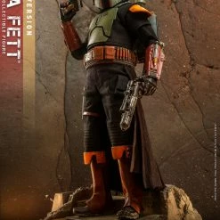 Maybang's Collectibles Hot Toys Star Wars The Mandalorian Quarter Scale Series - The Book Of Boba Fett Boba Fett (Deluxe Version) 1/4 Quarter Scale Collectible Figure 24 Maybang's Collectibles Hot Toys Star Wars The Mandalorian Quarter Scale Series - The Book Of Boba Fett Boba Fett (Deluxe Version) 1/4 Quarter Scale Collectible Figure