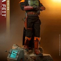 Maybang's Collectibles Hot Toys Star Wars The Mandalorian Quarter Scale Series - The Book Of Boba Fett Boba Fett (Deluxe Version) 1/4 Quarter Scale Collectible Figure 26 Maybang's Collectibles Hot Toys Star Wars The Mandalorian Quarter Scale Series - The Book Of Boba Fett Boba Fett (Deluxe Version) 1/4 Quarter Scale Collectible Figure