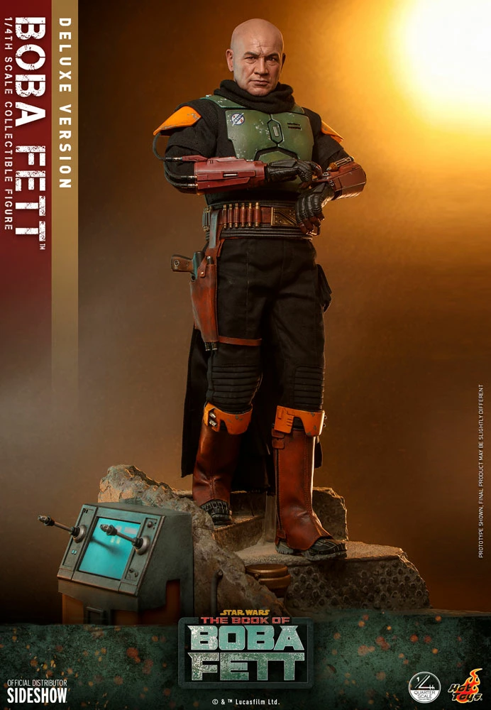 Maybang's Collectibles Hot Toys Star Wars The Mandalorian Quarter Scale Series - The Book Of Boba Fett Boba Fett (Deluxe Version) 1/4 Quarter Scale Collectible Figure 8 Maybang's Collectibles Hot Toys Star Wars The Mandalorian Quarter Scale Series - The Book Of Boba Fett Boba Fett (Deluxe Version) 1/4 Quarter Scale Collectible Figure
