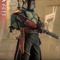 Maybang's Collectibles Hot Toys Star Wars The Mandalorian Quarter Scale Series - The Book Of Boba Fett Boba Fett (Deluxe Version) 1/4 Quarter Scale Collectible Figure 28 Maybang's Collectibles Hot Toys Star Wars The Mandalorian Quarter Scale Series - The Book Of Boba Fett Boba Fett (Deluxe Version) 1/4 Quarter Scale Collectible Figure