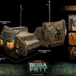 Maybang's Collectibles Hot Toys Star Wars The Mandalorian Quarter Scale Series - The Book Of Boba Fett Boba Fett (Deluxe Version) 1/4 Quarter Scale Collectible Figure 36 Maybang's Collectibles Hot Toys Star Wars The Mandalorian Quarter Scale Series - The Book Of Boba Fett Boba Fett (Deluxe Version) 1/4 Quarter Scale Collectible Figure