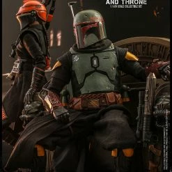Maybang's Collectibles Hot Toys Star Wars The Mandalorian - Television Masterpiece Series Boba Fett (Repaint Armor) And The Thorne 1/6 Scale 12" Collectible Figure Set 24 Maybang's Collectibles Hot Toys Star Wars The Mandalorian - Television Masterpiece Series Boba Fett (Repaint Armor) And The Thorne 1/6 Scale 12