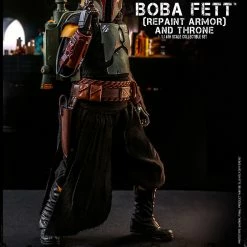 Maybang's Collectibles Hot Toys Star Wars The Mandalorian - Television Masterpiece Series Boba Fett (Repaint Armor) And The Thorne 1/6 Scale 12" Collectible Figure Set 27 Maybang's Collectibles Hot Toys Star Wars The Mandalorian - Television Masterpiece Series Boba Fett (Repaint Armor) And The Thorne 1/6 Scale 12