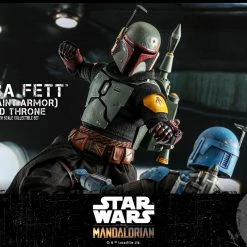 Maybang's Collectibles Hot Toys Star Wars The Mandalorian - Television Masterpiece Series Boba Fett (Repaint Armor) And The Thorne 1/6 Scale 12" Collectible Figure Set 36 Maybang's Collectibles Hot Toys Star Wars The Mandalorian - Television Masterpiece Series Boba Fett (Repaint Armor) And The Thorne 1/6 Scale 12