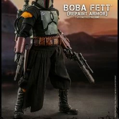 Maybang's Collectibles Hot Toys Star Wars The Mandalorian - Television Masterpiece Series Boba Fett (Repaint Armor) 1/6 Scale 12" Collectible Figure