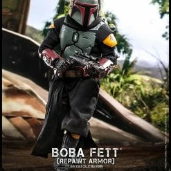 Maybang's Collectibles Hot Toys Star Wars The Mandalorian - Television Masterpiece Series Boba Fett (Repaint Armor) 1/6 Scale 12" Collectible Figure 17 Maybang's Collectibles Hot Toys Star Wars The Mandalorian - Television Masterpiece Series Boba Fett (Repaint Armor) 1/6 Scale 12