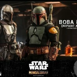 Maybang's Collectibles Hot Toys Star Wars The Mandalorian - Television Masterpiece Series Boba Fett (Repaint Armor) 1/6 Scale 12" Collectible Figure 18 Maybang's Collectibles Hot Toys Star Wars The Mandalorian - Television Masterpiece Series Boba Fett (Repaint Armor) 1/6 Scale 12