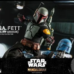 Maybang's Collectibles Hot Toys Star Wars The Mandalorian - Television Masterpiece Series Boba Fett (Repaint Armor) 1/6 Scale 12" Collectible Figure 19 Maybang's Collectibles Hot Toys Star Wars The Mandalorian - Television Masterpiece Series Boba Fett (Repaint Armor) 1/6 Scale 12