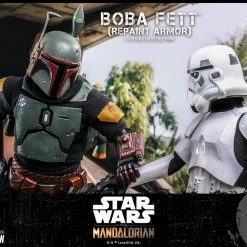Maybang's Collectibles Hot Toys Star Wars The Mandalorian - Television Masterpiece Series Boba Fett (Repaint Armor) 1/6 Scale 12" Collectible Figure 20 Maybang's Collectibles Hot Toys Star Wars The Mandalorian - Television Masterpiece Series Boba Fett (Repaint Armor) 1/6 Scale 12