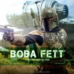 Maybang's Collectibles Hot Toys Star Wars The Mandalorian - Television Masterpiece Series Boba Fett 1/6 Scale 12" Collectible Figure