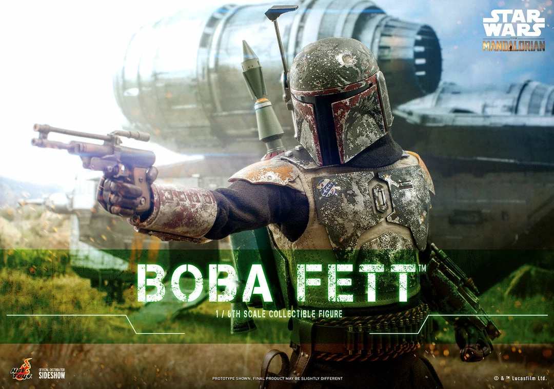 Maybang's Collectibles Hot Toys Star Wars The Mandalorian - Television Masterpiece Series Boba Fett 1/6 Scale 12" Collectible Figure 1 Maybang's Collectibles Hot Toys Star Wars The Mandalorian - Television Masterpiece Series Boba Fett 1/6 Scale 12" Collectible Figure