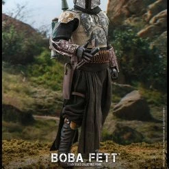 Maybang's Collectibles Hot Toys Star Wars The Mandalorian - Television Masterpiece Series Boba Fett 1/6 Scale 12" Collectible Figure
