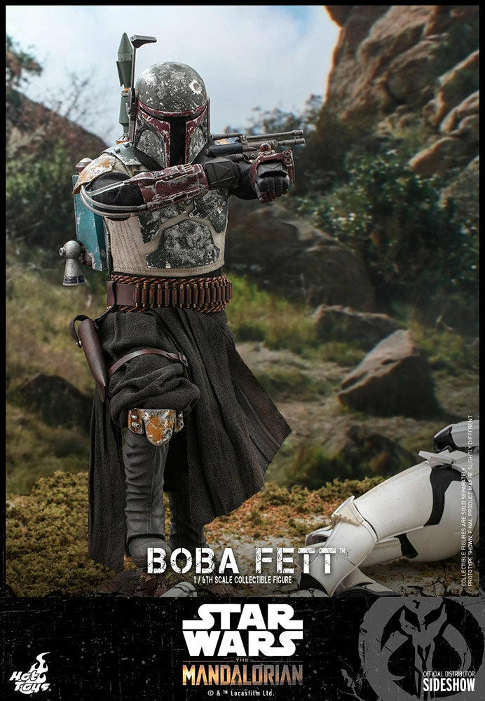 Maybang's Collectibles Hot Toys Star Wars The Mandalorian - Television Masterpiece Series Boba Fett 1/6 Scale 12" Collectible Figure 3 Maybang's Collectibles Hot Toys Star Wars The Mandalorian - Television Masterpiece Series Boba Fett 1/6 Scale 12" Collectible Figure