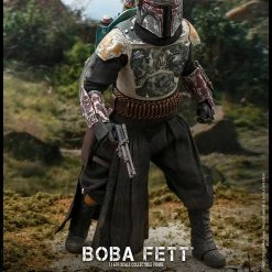 Maybang's Collectibles Hot Toys Star Wars The Mandalorian - Television Masterpiece Series Boba Fett 1/6 Scale 12" Collectible Figure 21 Maybang's Collectibles Hot Toys Star Wars The Mandalorian - Television Masterpiece Series Boba Fett 1/6 Scale 12