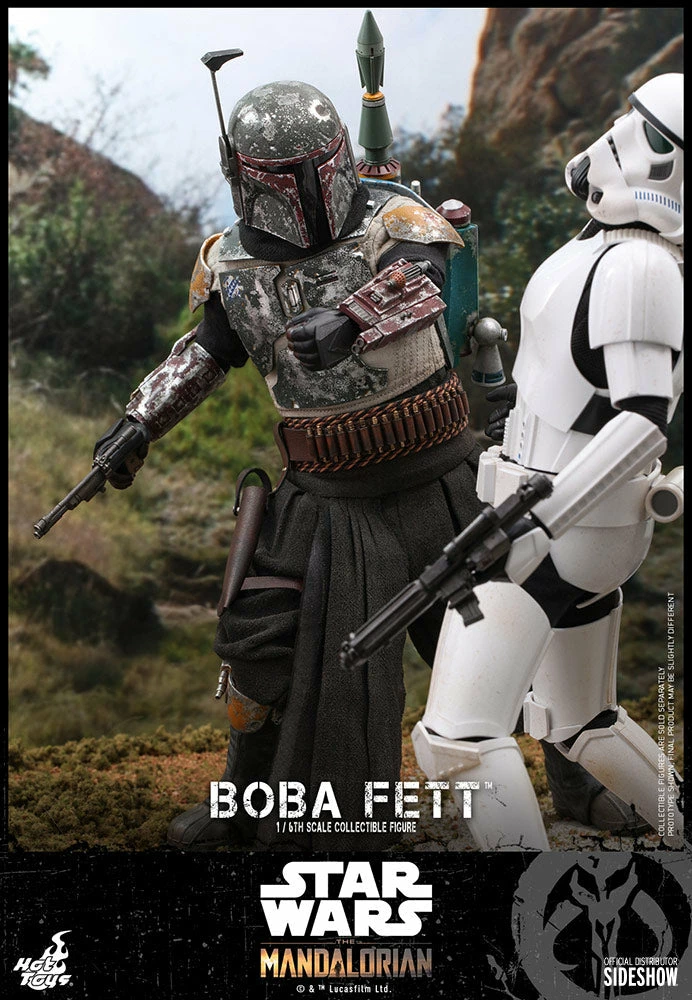 Maybang's Collectibles Hot Toys Star Wars The Mandalorian - Television Masterpiece Series Boba Fett 1/6 Scale 12" Collectible Figure 6 Maybang's Collectibles Hot Toys Star Wars The Mandalorian - Television Masterpiece Series Boba Fett 1/6 Scale 12" Collectible Figure
