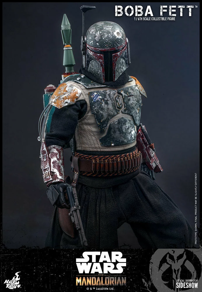 Maybang's Collectibles Hot Toys Star Wars The Mandalorian - Television Masterpiece Series Boba Fett 1/6 Scale 12" Collectible Figure 10 Maybang's Collectibles Hot Toys Star Wars The Mandalorian - Television Masterpiece Series Boba Fett 1/6 Scale 12" Collectible Figure