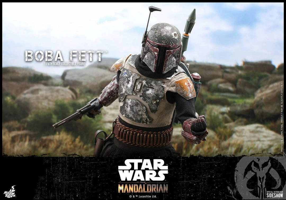 Maybang's Collectibles Hot Toys Star Wars The Mandalorian - Television Masterpiece Series Boba Fett 1/6 Scale 12" Collectible Figure 11 Maybang's Collectibles Hot Toys Star Wars The Mandalorian - Television Masterpiece Series Boba Fett 1/6 Scale 12" Collectible Figure