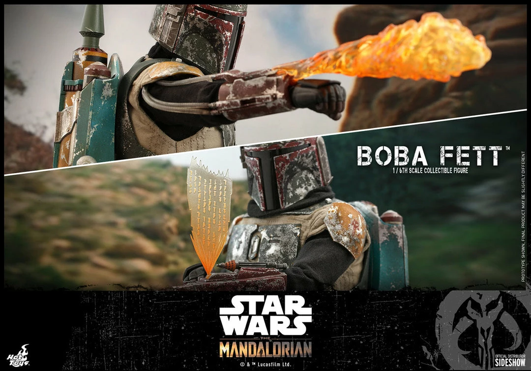 Maybang's Collectibles Hot Toys Star Wars The Mandalorian - Television Masterpiece Series Boba Fett 1/6 Scale 12" Collectible Figure 15 Maybang's Collectibles Hot Toys Star Wars The Mandalorian - Television Masterpiece Series Boba Fett 1/6 Scale 12" Collectible Figure
