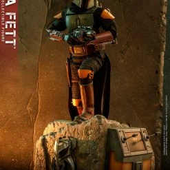 Maybang's Collectibles Hot Toys Star Wars The Mandalorian Quarter Scale Series - The Book Of Boba Fett Boba Fett 1/4 Quarter Scale Collectible Figure