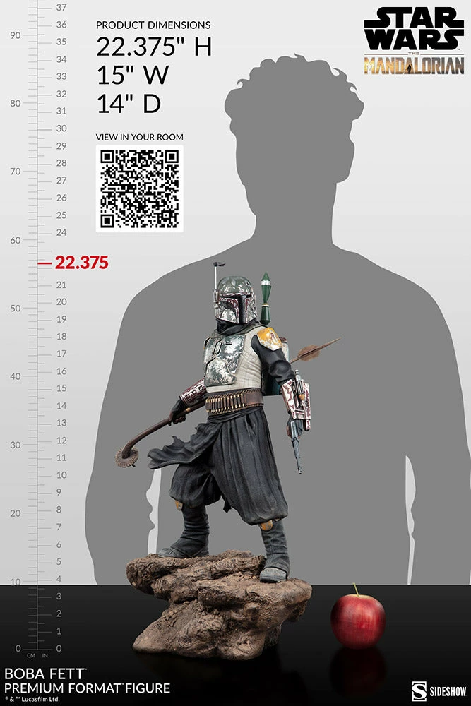 Maybang's Collectibles Sideshow Star Wars The Mandalorian Boba Fett Premium Format Figure Statue Sideshow Collectibles 5 Maybang's Collectibles Sideshow Star Wars The Mandalorian Boba Fett Premium Format Figure Statue Sideshow Collectibles