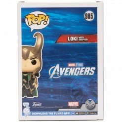 Maybang's Collectibles Funko Pop! Marvel Avengers Loki With Scepter Pop! Vinyl Figure - Entertainment Earth Exclusive