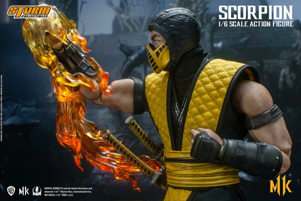 Maybang's Collectibles Others Storm Collectibles Mortal Kombat XI Scorpion 1/6 Scale 12" Collectible Figure 13 Maybang's Collectibles Others Storm Collectibles Mortal Kombat XI Scorpion 1/6 Scale 12" Collectible Figure