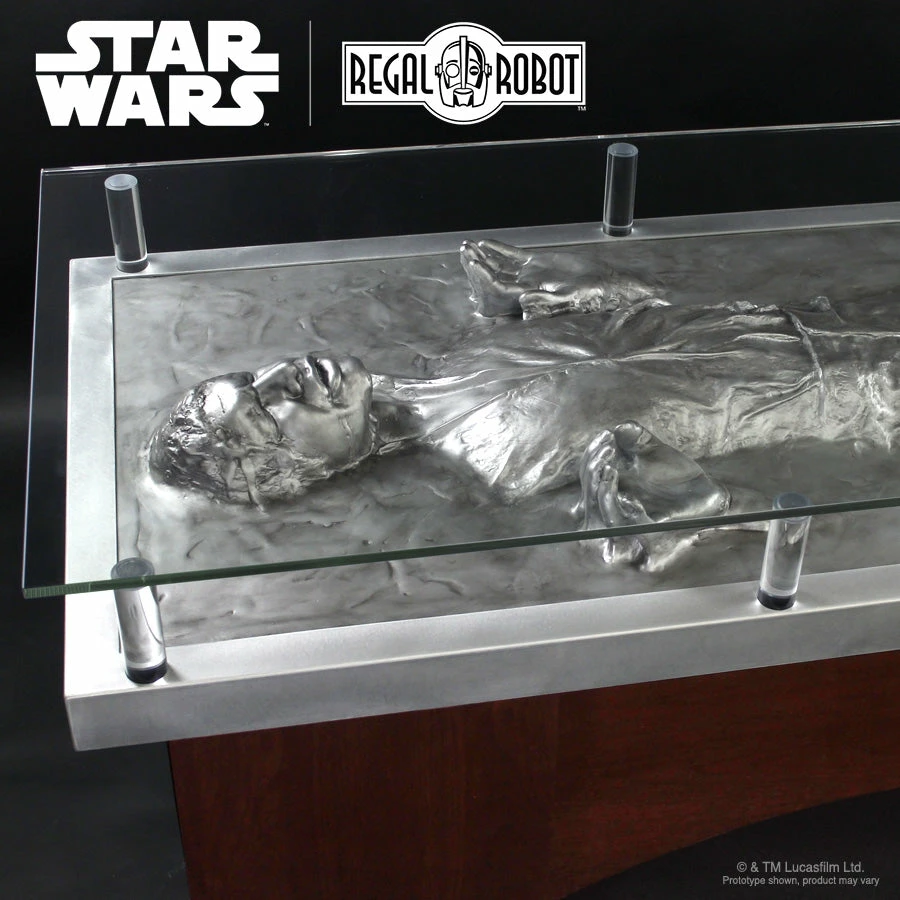 Vendor-unknown Regal Robot Official Licensed Star Wars Furniture Han Solo In Carbonite Office Desk Table 8 Vendor-unknown Regal Robot Official Licensed Star Wars Furniture Han Solo In Carbonite Office Desk Table