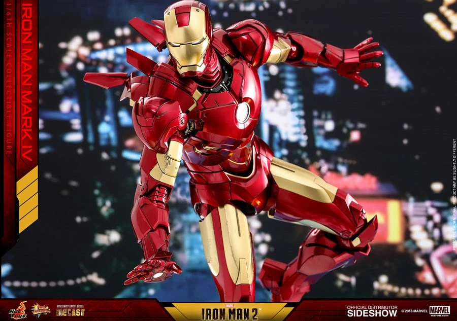 Vendor-unknown Hot Toys Marvel Iron Man 2 Iron Man Mark IV Diecast 1/6 Scale 12" Figure 10 Vendor-unknown Hot Toys Marvel Iron Man 2 Iron Man Mark IV Diecast 1/6 Scale 12" Figure