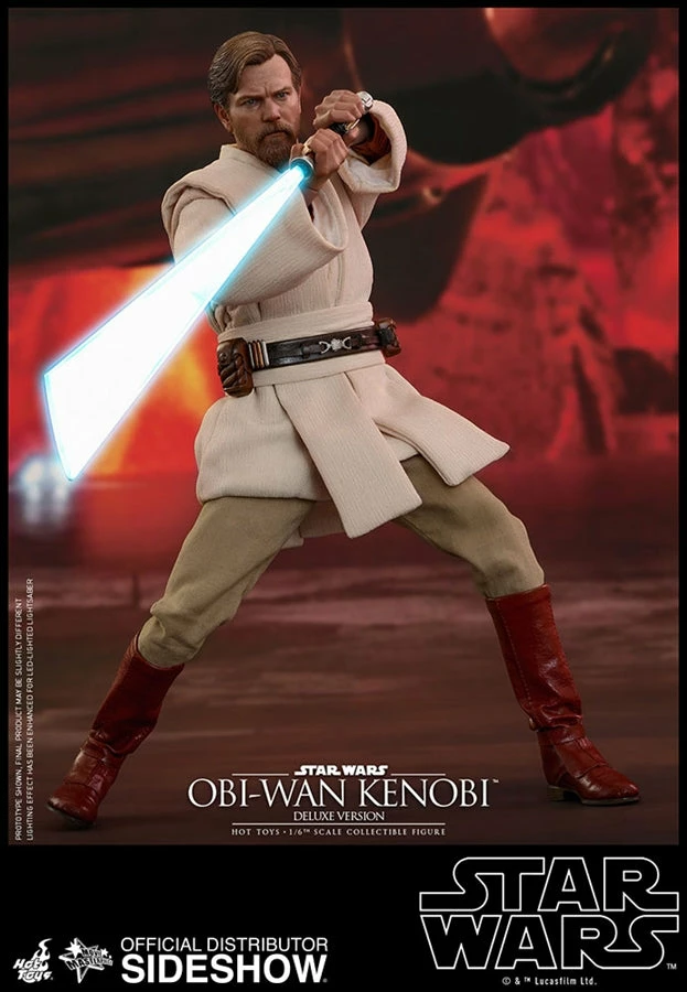 Vendor-unknown Hot Toys Star Wars Episode III Revenge Of The Sith Obi-Wan Kenobi (Deluxe Version) 1/6 Scale Figure 4 Vendor-unknown Hot Toys Star Wars Episode III Revenge Of The Sith Obi-Wan Kenobi (Deluxe Version) 1/6 Scale Figure