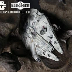 Vendor-unknown Regal Robot Official Licensed Star Wars Furniture Han Solo's Millennium Falcon Asteroid Coffee Table 12 Vendor-unknown Regal Robot Official Licensed Star Wars Furniture Han Solo's Millennium Falcon Asteroid Coffee Table