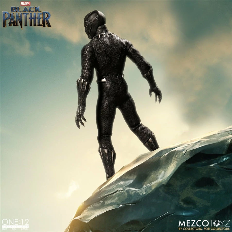 Vendor-unknown Mezco Toyz One:12 Collective Marvel Comics Black Panther 1/12 Scale 6" Action Figure 3 Vendor-unknown Mezco Toyz One:12 Collective Marvel Comics Black Panther 1/12 Scale 6" Action Figure