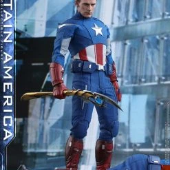 Maybang's Collectibles Hot Toys Marvel Comics Avengers Endgame Captain America (2012 Version) 1/6 Scale Collectible Figure