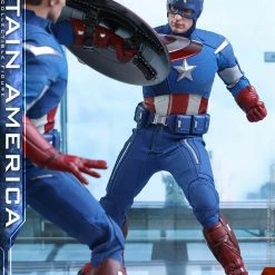 Maybang's Collectibles Hot Toys Marvel Comics Avengers Endgame Captain America (2012 Version) 1/6 Scale Collectible Figure