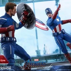 Maybang's Collectibles Hot Toys Marvel Comics Avengers Endgame Captain America (2012 Version) 1/6 Scale Collectible Figure