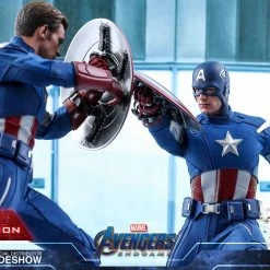 Maybang's Collectibles Hot Toys Marvel Comics Avengers Endgame Captain America (2012 Version) 1/6 Scale Collectible Figure