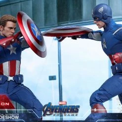 Maybang's Collectibles Hot Toys Marvel Comics Avengers Endgame Captain America (2012 Version) 1/6 Scale Collectible Figure