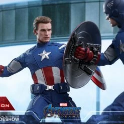 Maybang's Collectibles Hot Toys Marvel Comics Avengers Endgame Captain America (2012 Version) 1/6 Scale Collectible Figure
