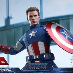 Maybang's Collectibles Hot Toys Marvel Comics Avengers Endgame Captain America (2012 Version) 1/6 Scale Collectible Figure
